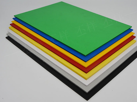 Легковес листа доски пены PVC высокой плотности 10mm черный